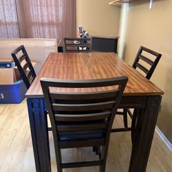 Dining Table And 4 Chairs