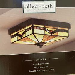 Arts And Crafts Style Ceiling Fixture