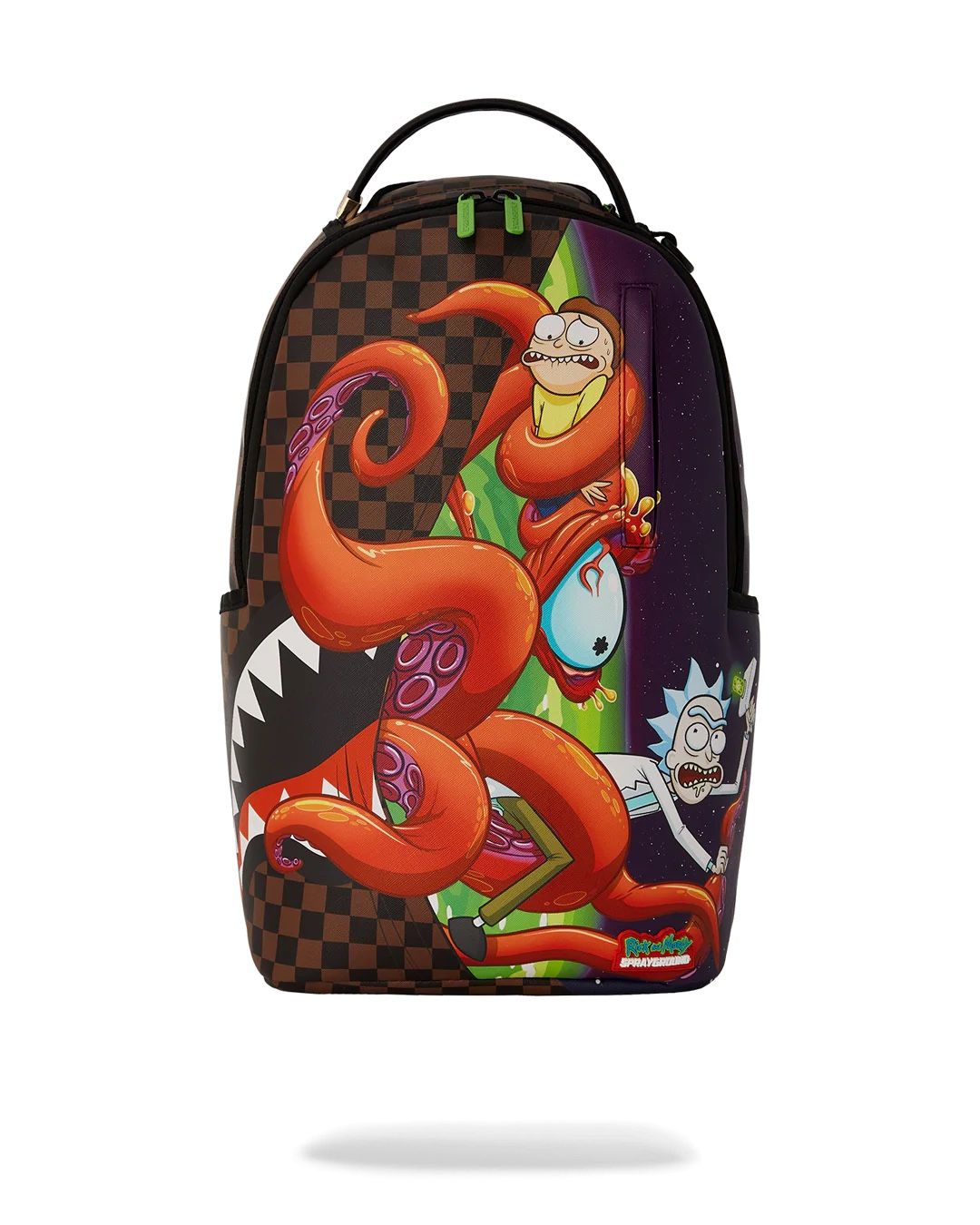 *LIMITED EDITION* SprayGround X Rick & Morty Stuck In A Pickle (DLXV) BackPack/BookBag