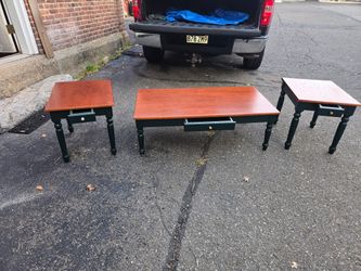 3 Pc Coffee Table Set