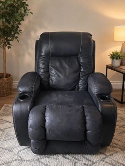 Black recliner chairs