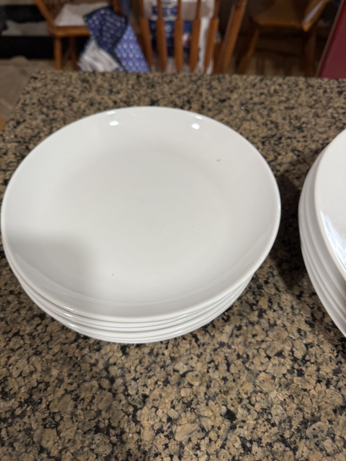 Plain White Plates
