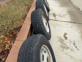 1987 Chevy square body K20 8 lug wheels and tires