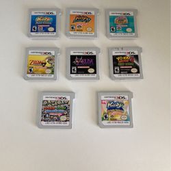 3DS  Games Not for resale demo  (individually Priced)