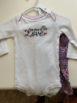 6 months girl clothes long sleeve & pants