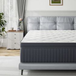 King Size Mattress Plush Firm 12 Inches Thick New From Factory High-Quality and Same Day Delivery 🚚 