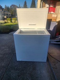 Insignia™ - 10.4 Cu. Ft. Garage-Ready Chest Freezer