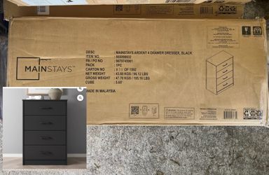 Mainstay 4 Drawers Dresser 