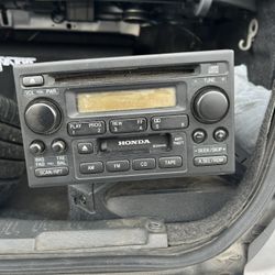 2001 Honda Accord Dx Stock Stereo 