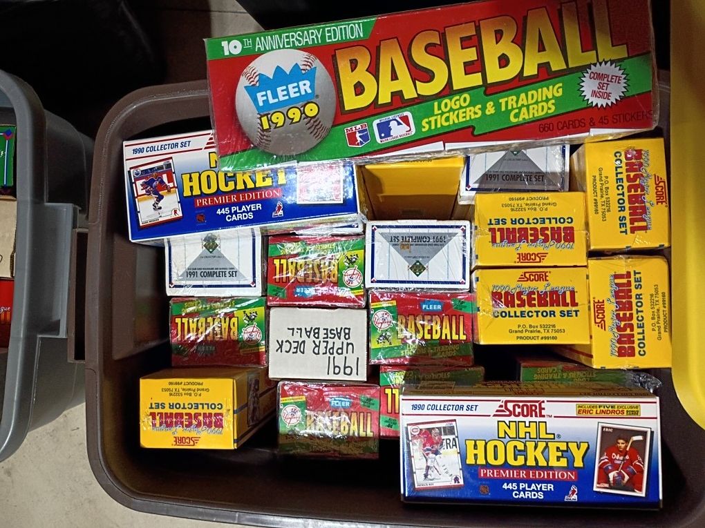Baseball Cards In Sealed Boxes