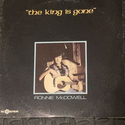 Ronnie McDowell “The King Is Gone” Record 1977