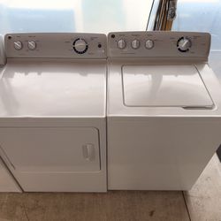 GE Commercial Washer And Dryer Set