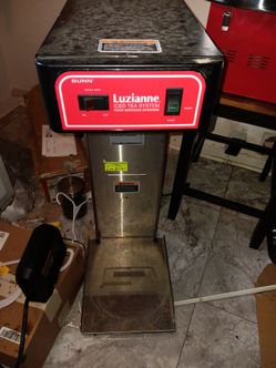 Luzianne tea bruing machine