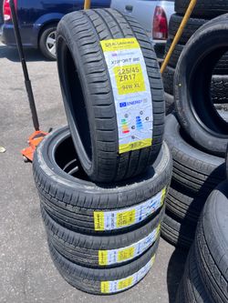 225/45/17 atlander  New Tires Set Of 4 Installed And Balanced Set De 4 Llantas Instaladas Y Balanceadas