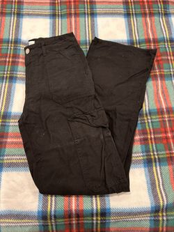 Zara Black Cargos