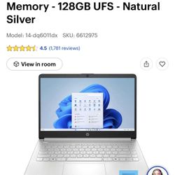 HP “14” Laptop 