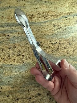 Pampered Chef Small Double Spoon Serving Tongs