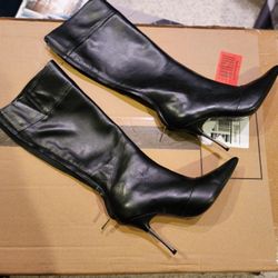 ALDO Black Knee High Boots Size 37