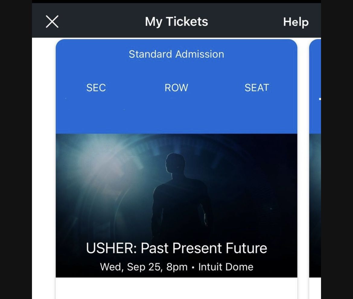 Usher: Past Present Future Concert 
