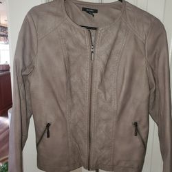 Faux Leather Jacket..