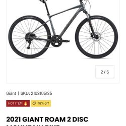 2021 Giant Roam 2 Disc (size: Medium)