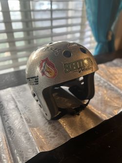 Silver Pro-tec Helmet
