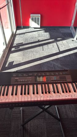 Keyboard with stand and seat