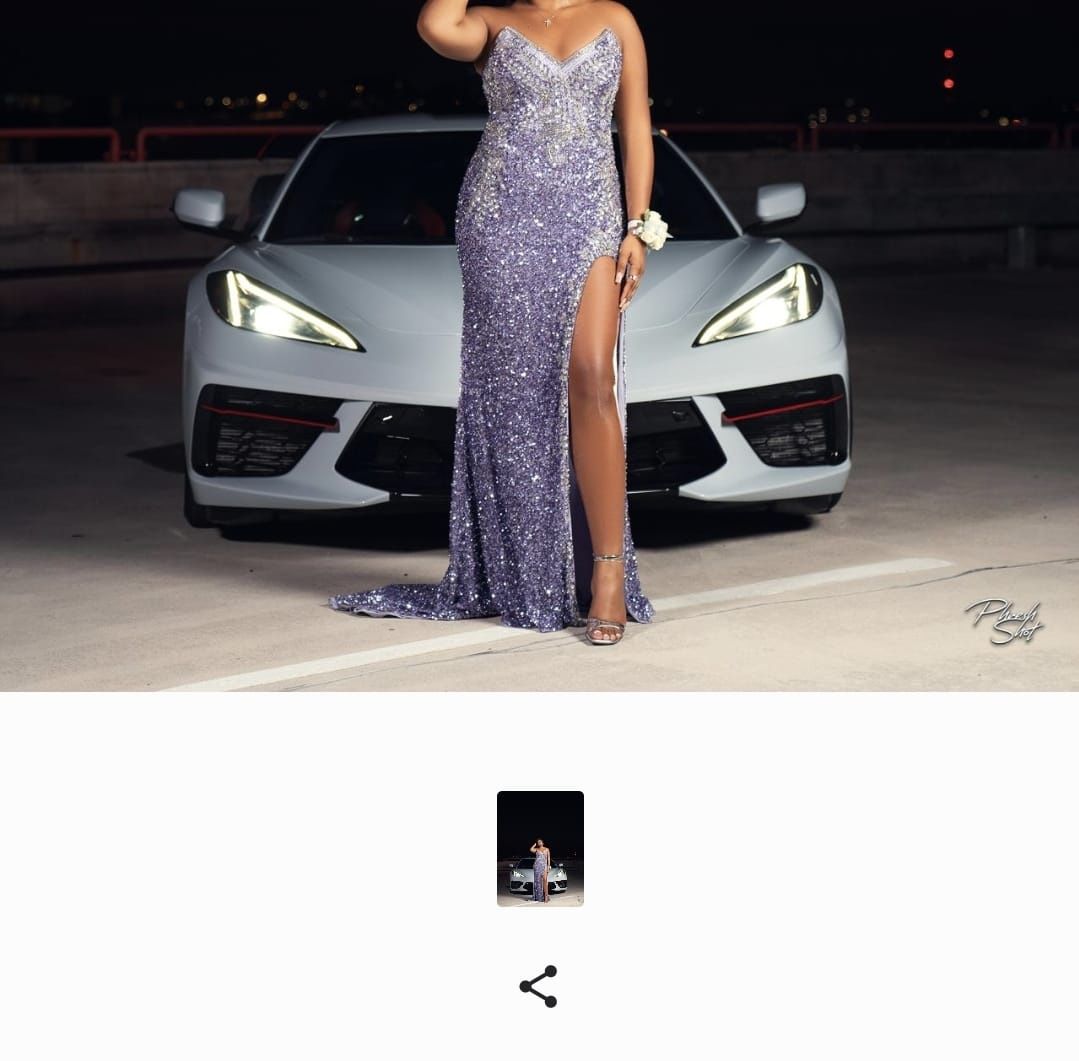 Violet Prom Dress