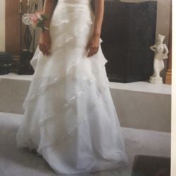 White Flirt Maggie Sottero Size 0 Dress