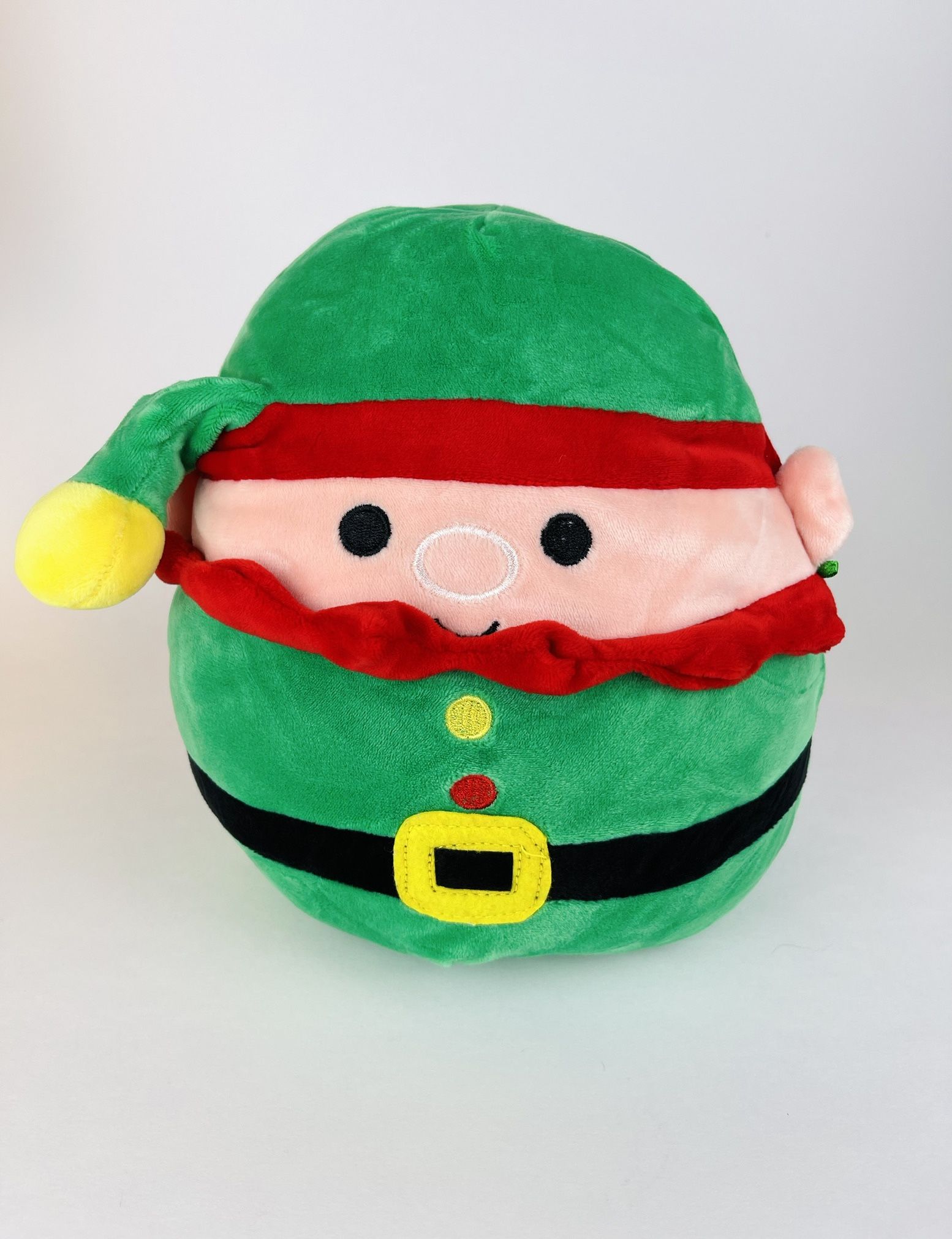 Squishmallow Elliot the Elf Christmas 2020 Kellytoy Holiday Soft Toy 8”