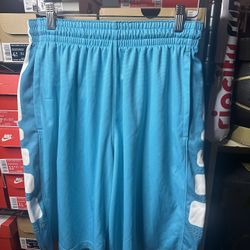 Nike Light Blue Elite Dri Fit Shorts Used Size Medium
