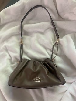 Coach New York Leather Shoulder Bag