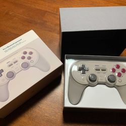 8BitDo Pro 2 Bluetooth Controller for Switch, PC, Android, Steam Deck, Gaming Controller for iPhone, iPad, macOS and Apple TV (G Classic Edition 