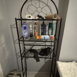 Iron Rack Stand Storage Shelves 