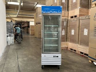 NSF One glass door freezer SS door D368BMF