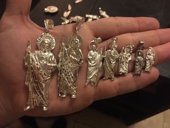 San Juda en plata 925 Saint Jude solid 925 silver