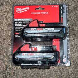 Milwaukee M18 High Output CP3.0 Batteries New Never Used 