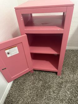 Pink Nite Stand Or Extra Storage