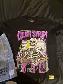 Cough syrup shirt size small