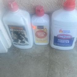 3 Partial Charcoal Light Fluid