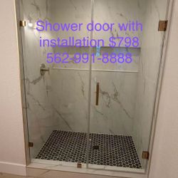 Frameless Shower Glass Door