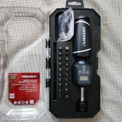 Husky 1/4 Electronic torque screwdriver. new