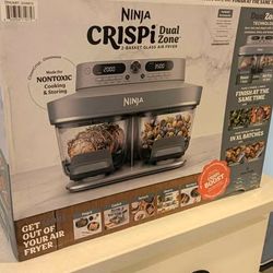 Ninja Crispi DualZone 2-Basket Glass Air Fryer