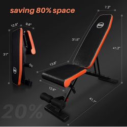 Adjustable Foldable Weight Bench
