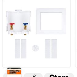 Washing Machine Outlet Box Mutiple Installing Option