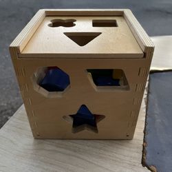 Wood Block And Shape Toy