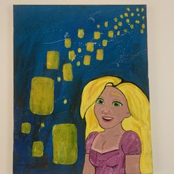 Rapunzel Painting