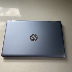 HP - 2 in 1 14” touchscreen Chromebook laptop - intel processor n100-4gb memory -64GB eMMC- sky blue