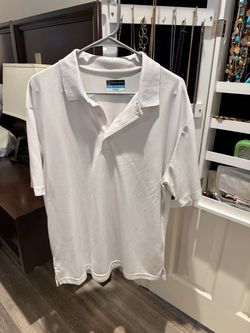 PGA Tour White Polo Shirt XL