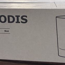 IKEA 6 Glass Tumbler 